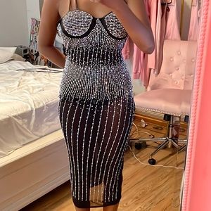 Rhinestone Dress